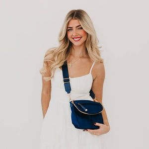 Tilly Crossbody Bag: Navy