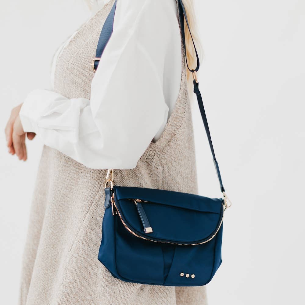 Tilly Crossbody Bag: Navy