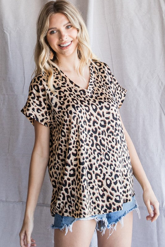 Leopard top