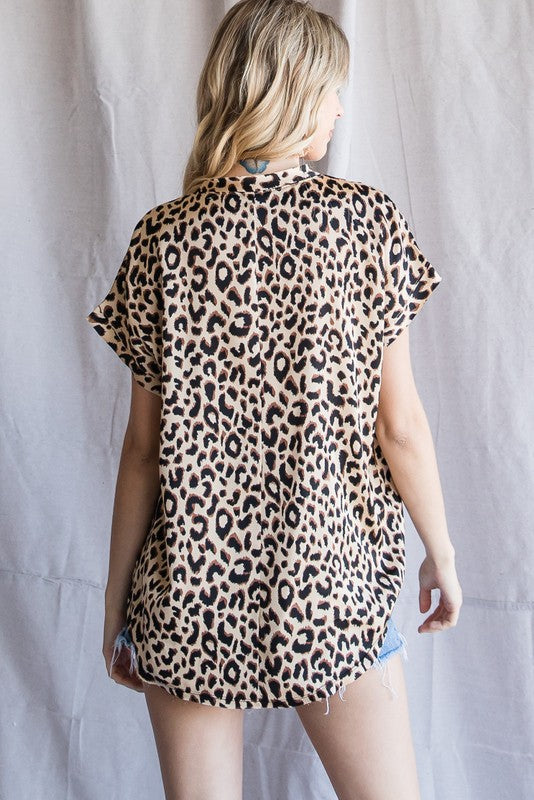 Leopard top