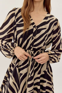 Zebra dress