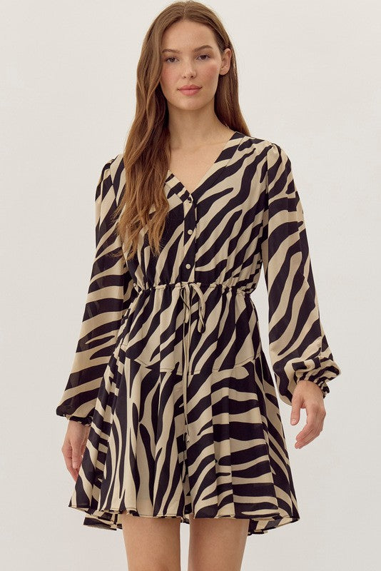 Zebra dress