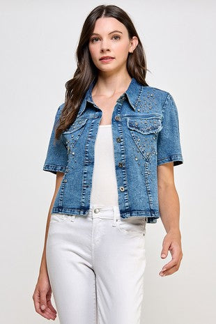 Sparkle jacket DENIM