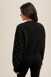 Sparkle sweater BLACK