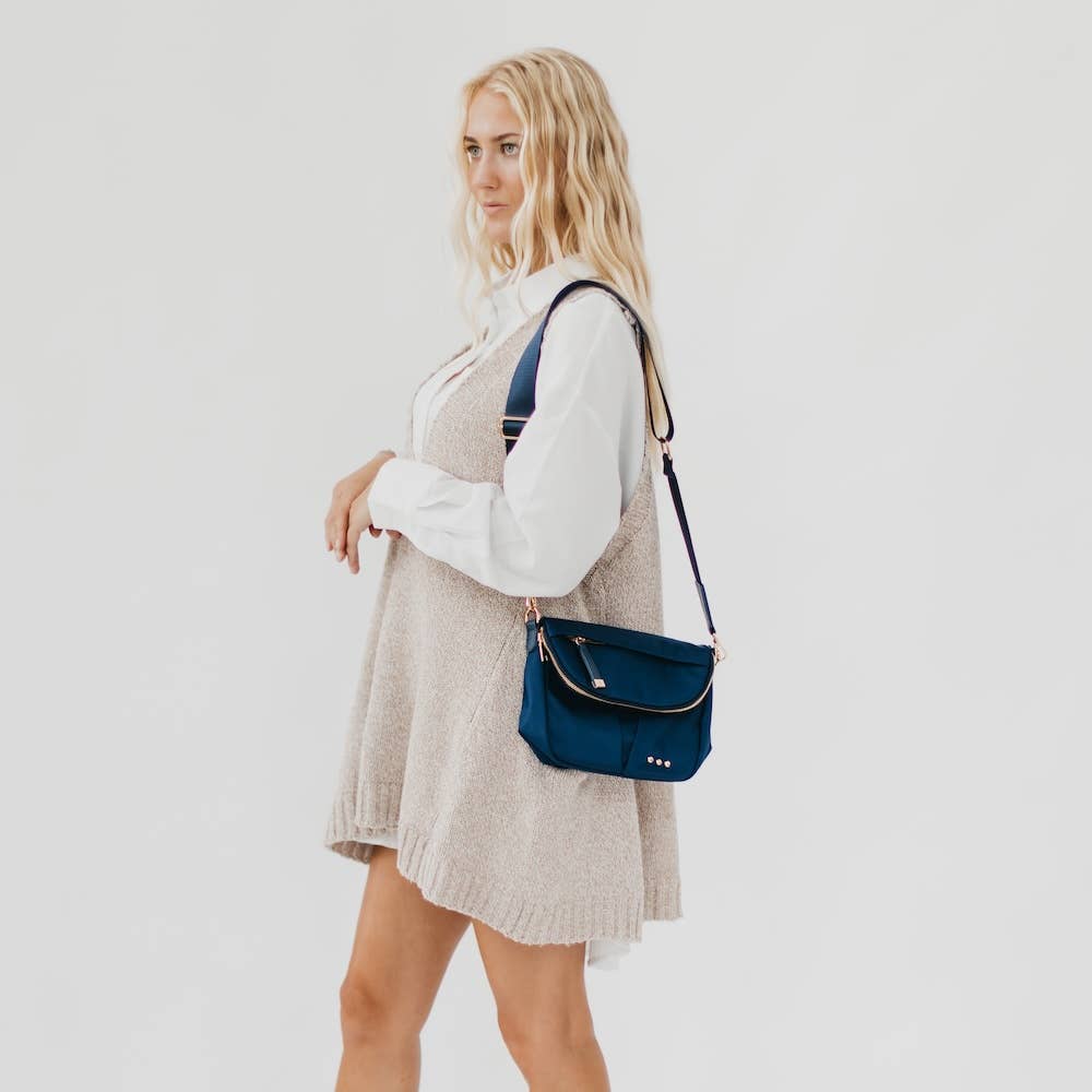 Tilly Crossbody Bag: Navy