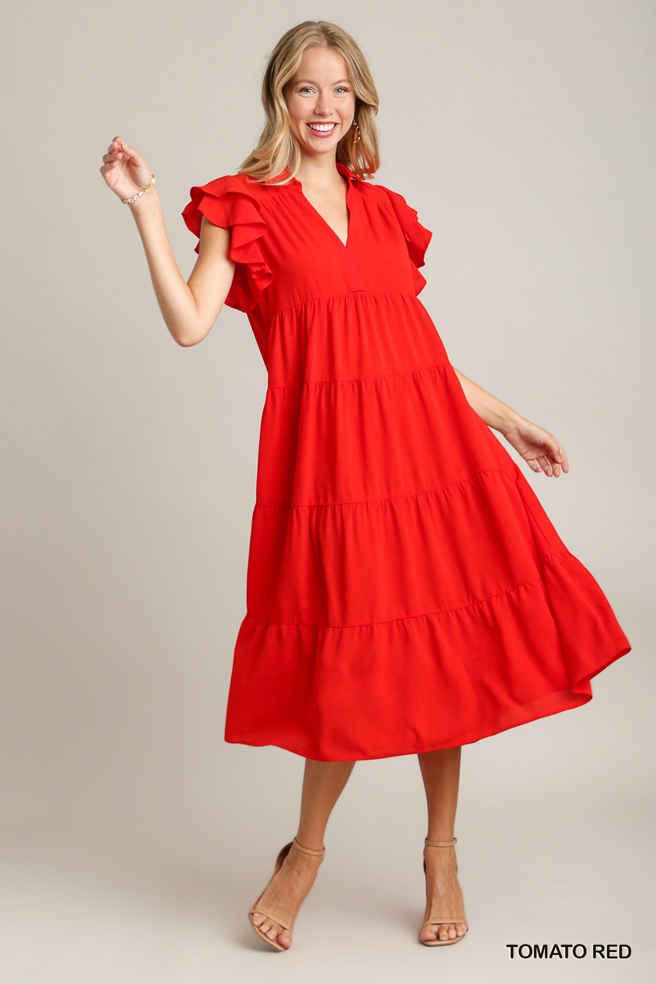 Mary Dress RED