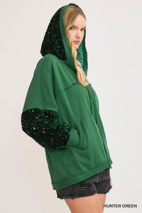 Terry jacket GREEN