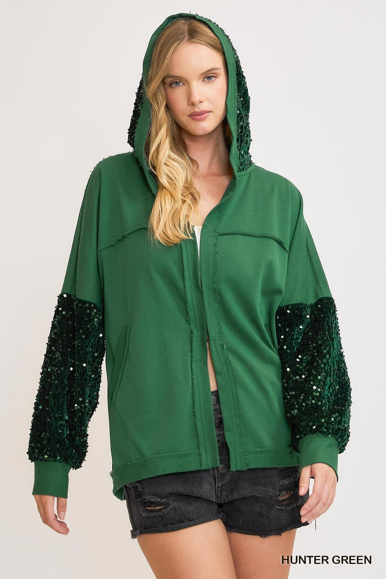 Terry jacket GREEN