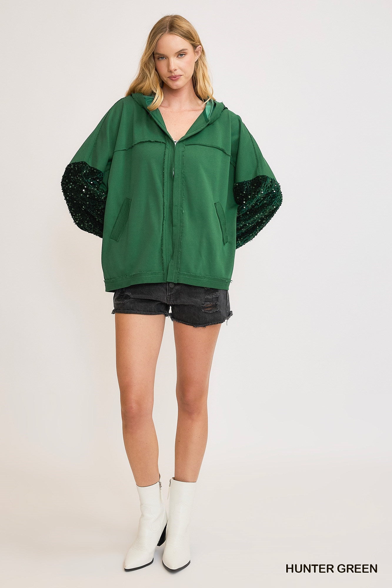 Terry jacket GREEN