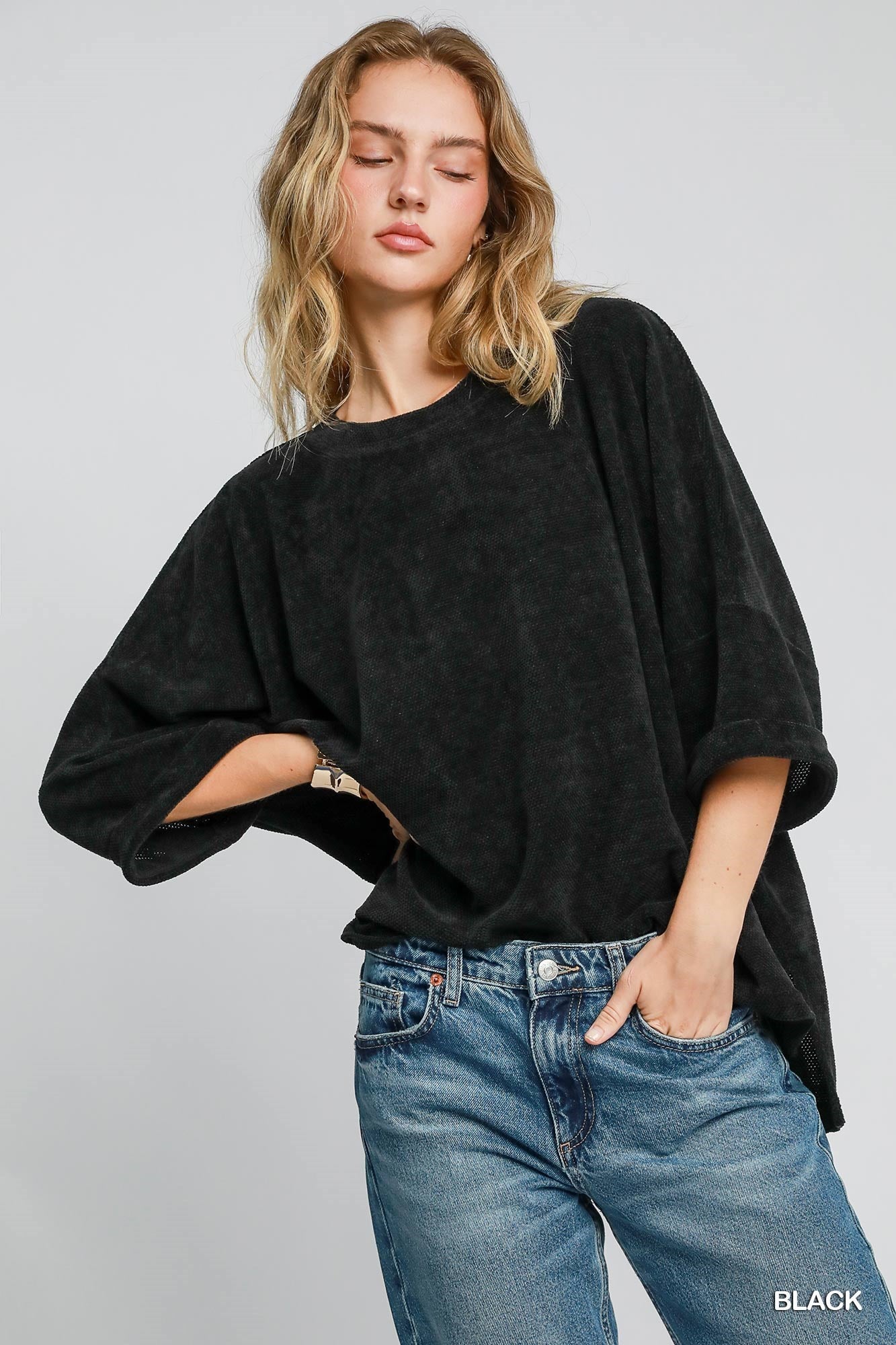 Black sweater