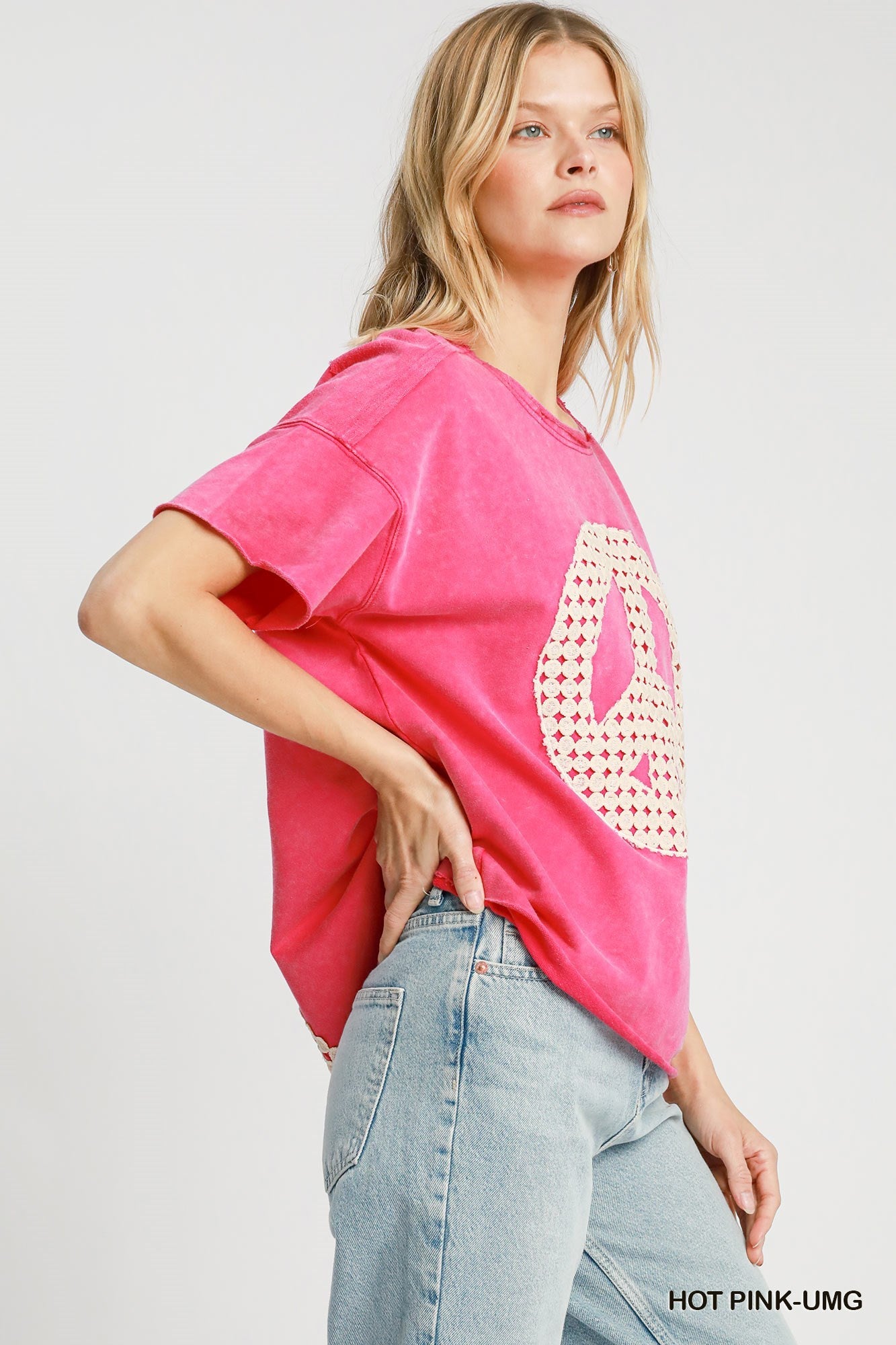 PINK Peace top