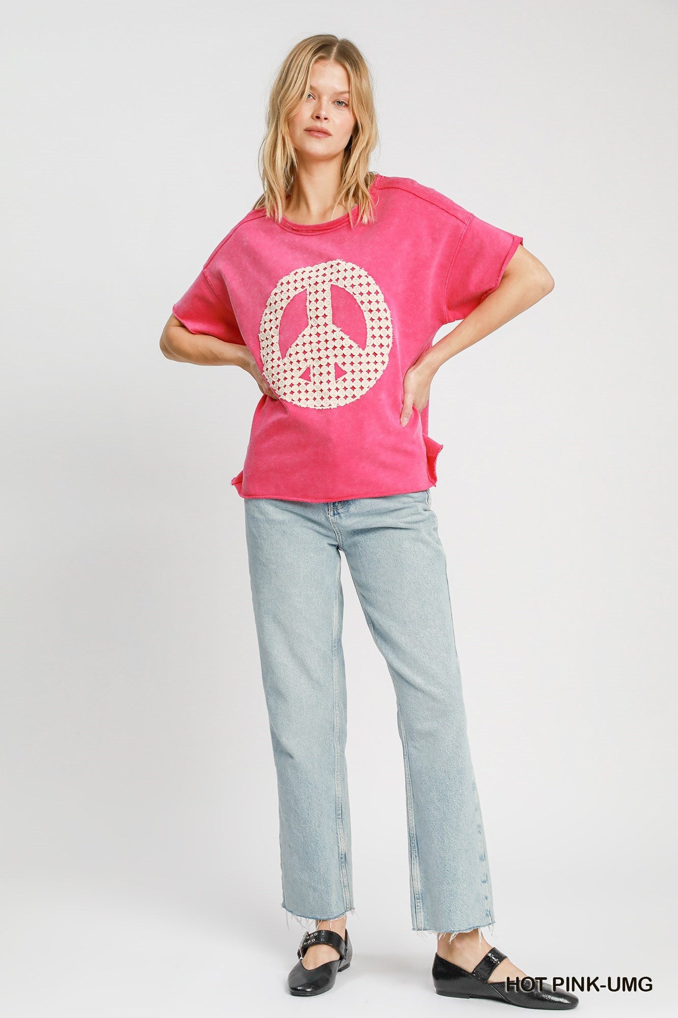 PINK Peace top